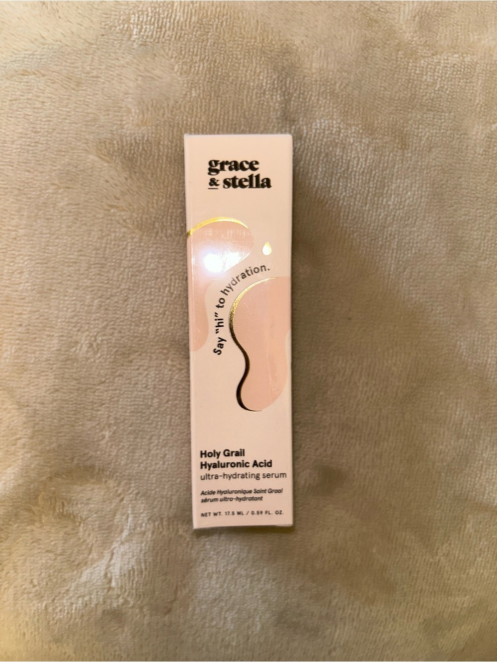 GRACE & STELLA HOLY GRAIL HYALURONIC ACID HYDRATING SERUM (0.34 fl oz/17 ml)